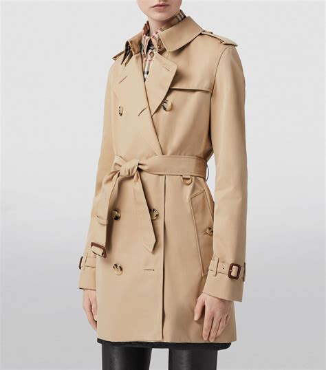 burberry trench corto|burberry short kensington trench.